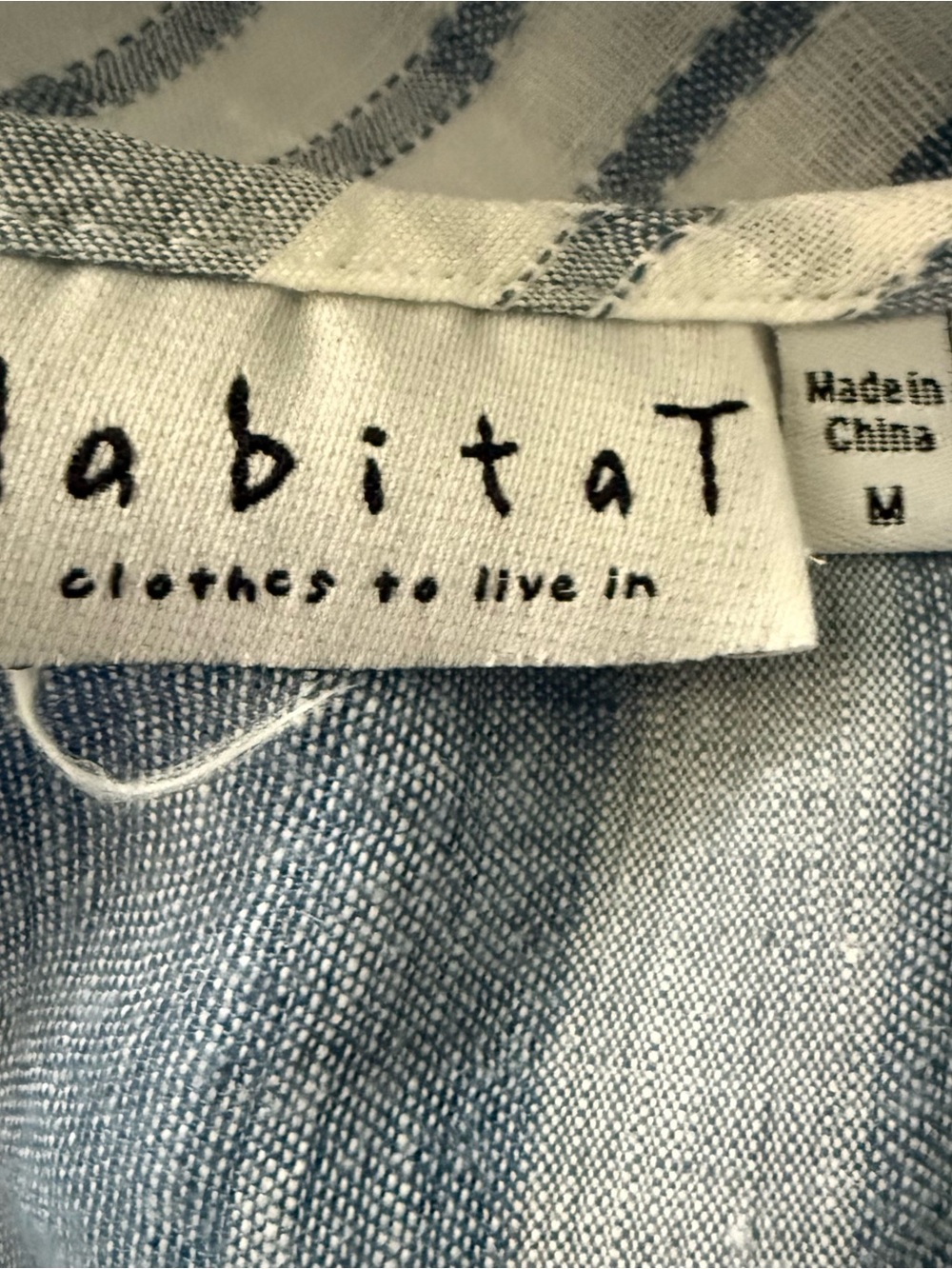 Habitat Clothes to Live In linen pullover tunic - Picture 10 of 11